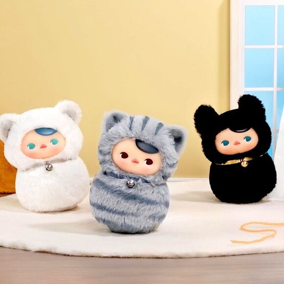 Pop Mart Pucky Roly-Poly Kitty - Black Cat - Picture 3 of 16